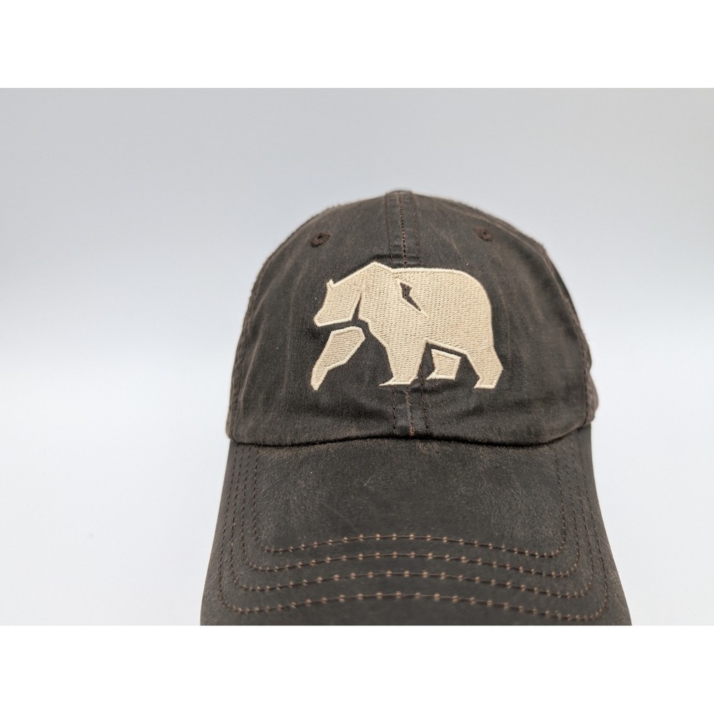 The Normal Brand Brown Bear Logo Annual Meeting StLGrown Adjustable Hat Cap